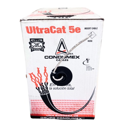 Cable UTP Ultracategoria 5e Gris