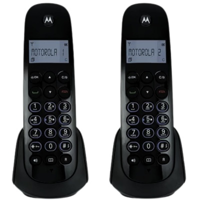 Teléfono Inalámbrico Doble Auricular con Altavoz M750-2